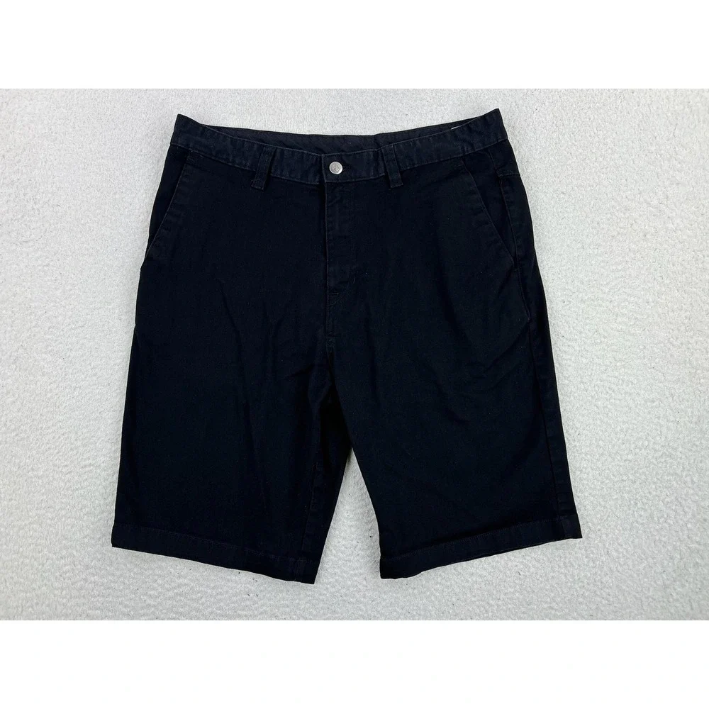 Volcom Shorts Mens 34 Black Chino 11